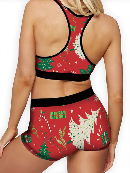 Christmas Wrap Boyshort
