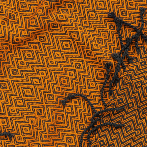 Rumeli Hand-Loomed Cotton Throw Blanket